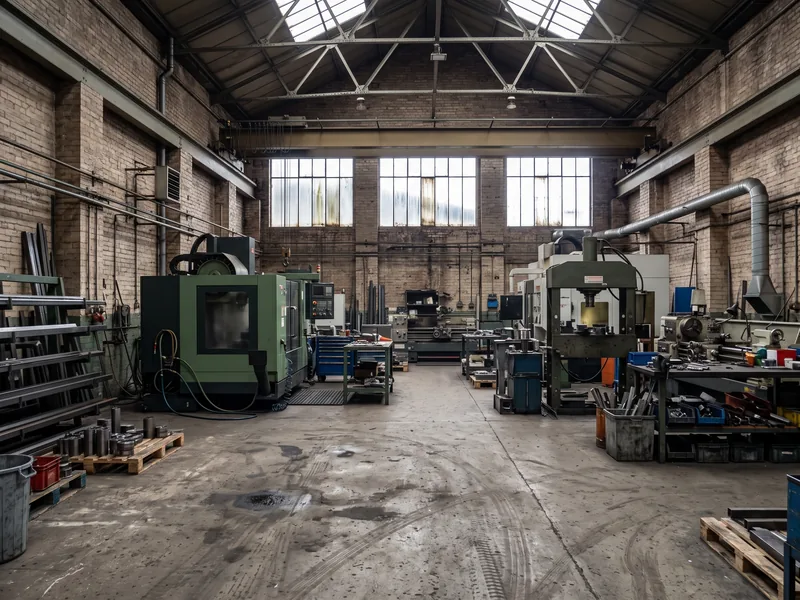 Modern engineering and manufacturing premises